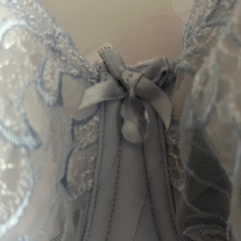 Prima Donna Light Blue Lace Bra - Picture 2 of 6